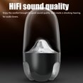 thumbnail image 5 of Altavoz De Graves Inalámbrico Portátil Con Bluetooth, Fuente De Baile Acuático, Luces Coloridas, Decoración De Audio Para Mesita De Noche De Escritorio seitruly EL017337-02, 5 of 5