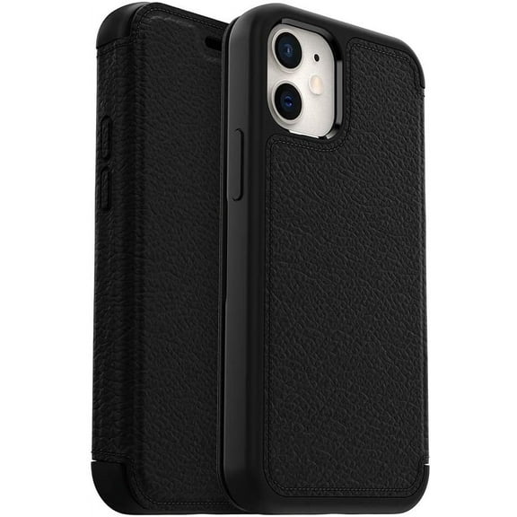 OtterBox STRADA SERIES Folio Case for Apple iPhone 12 Mini - Shadow Black