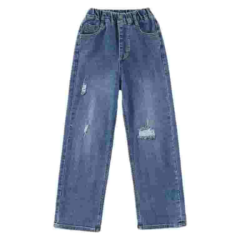 【SCENERITY】Teen Wash Wide Jeans gdxvjhbj Baggy Jeans Girls Classic Skinny Jeans for Teen
