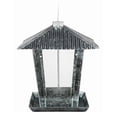 thumbnail image 2 of Royal Wing MD-LF1137 Gray-Colored Tin Roof Hopper 8 Pounds Capacity Bird Feeder, 2 of 2