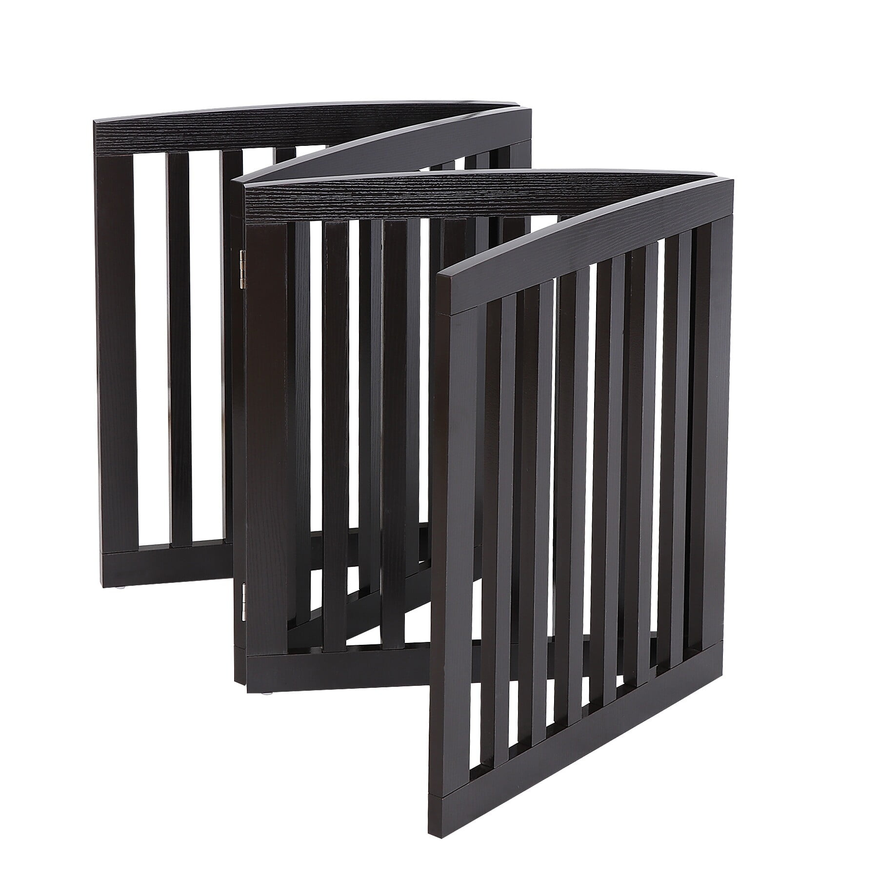 In room Pete type A 展示品 ZENSTYLE Indoor 4-Panels Folding & Freestanding Pet Gate