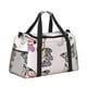 thumbnail image 2 of Fotbe Beautiful Butterfly Bolsa de Viaje con Estampado, Bolsa de Fin de Semana para Mujer con Compartimento para Zapatos, Bolsa de Gimnasio con Bolsillo Húmedo, 2 of 7