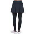 thumbnail image 5 of Leggings con falda para mujer, leggings de yoga con falda y leggings de tenis para mujer con bolsillos, 5 of 5