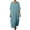 Light Blue, variant on purcolt Maxi Dress for Women Cotton Linen Short Sleeve Crewneck Oversized Long Dress Casual Loose Fit Summer Dresses for Beach Vaction
