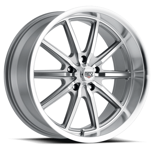 REV Wheels 110S-7806100 110 Series- 17x8 - 4.5 bs - 5x4.75/5x120.65 - Anthracite
