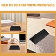 thumbnail image 3 of MOVTOTOP Adjustable Desktop Clamp for Privacy Screen with Firm Grip and Tool-Free Installation 8 Pieces, 3 of 7