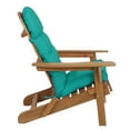 Adirondack Chair Cushion, Weather Resistant, High Back, Indoor/Outdoor, Non Slip with Ties