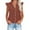 B104 Brown short sleeve shirts for women Clearance Under $5, variant on Cagogo Women Tee Shirts Summer Under $10 Casual V Neck Short Sleeve Button Down Cotton Linen Collared Tunic Tops Trendy Spring Tshirts Outfits Birthday Gifts