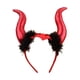 thumbnail image 2 of Diadema de cuerno Divertido Hugo para cosplay Fiesta de Disfraces Adultos Navidad rojo, 2 of 8