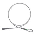 thumbnail image 4 of Terraxo Cable Anchor Cable Anchor Replacement Stainless Steel 25KN Fall Arrest Protection Construction Tree Work Reusable Cable Sling Anchor Protection Sheath 300cm, 4 of 8