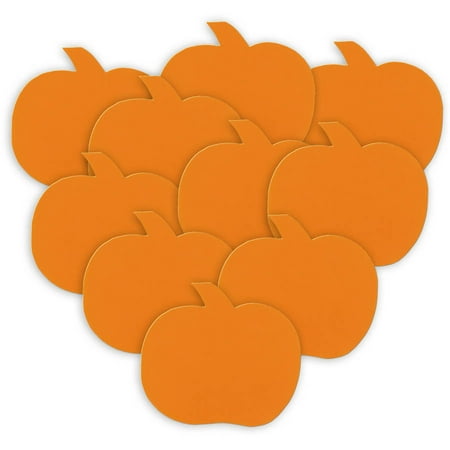 Pumpkin Decorations Ideas - Halloween Orange Paper Pumpkin Decorations, 5in, 10ct