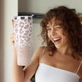 thumbnail image 2 of 40 oz Tumbler with handle,Insulated Tumbler with Lid and Straw,Vacuum Thermal Cup with Handle, 2 of 5