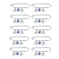 thumbnail image 1 of 10 Pcs Broche Résiste à la Négtivité Apporte Bonne Chance Belle Couleur Large Gamme Applications Costume Broche, 1 of 14