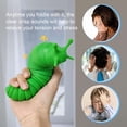 thumbnail image 3 of Plástico articulado Fidget Slug HUOGUO de 19 articulaciones sin BPA, 3 of 5