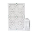 thumbnail image 4 of 12 Pack of 18x25x1 MERV 10 Pleated Air Filters by Glasfloss. Actual Size: 17-1/2 x 24-1/2 x 7/8, 4 of 9