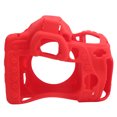 thumbnail image 4 of Funda protectora de silicona suave para cámara digital, compatible con accesorios de cámara Nikon D780, color rojo, 4 of 12