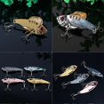 thumbnail image 4 of 4pcs 11g 55mm Metal VIB Fishing Lures Crank Baits Red Eyes Fishlike Hook Tackle, 4 of 4