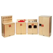Birch 4-Piece Play Kitchen Set