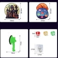 thumbnail image 2 of A Ghost Dart Board Halloween Game Adhesive Ball Throw Target, 2 of 5