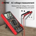 thumbnail image 4 of ANENG AN9205A Digital Multimeter 3 1/2 LCD Display 1999 Count Manual Range Universal Meter AC DC Res, 4 of 7