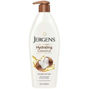 Jergens Hydrating Dry-skin Lotion, Coconut, 16.8 oz, 6 Pack