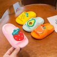 thumbnail image 3 of Boys and Girls Non-Slip Shower Slippers Open Toe Cartoon  Slippers, 3 of 7