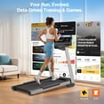 thumbnail image 5 of YZRUN Treadmills for Home with Incline, 4 HP Foldable Treadmill with Extra-large 20"x 45" Running Area, 450LBS Capacity, 10 MPH Speed, Bluetooth App and Speaker, 5 of 9