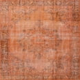 thumbnail image 1 of Ahgly Company Indoor Square Traditional Orange Red Persian Area Rugs, 3' Square, 1 of 6