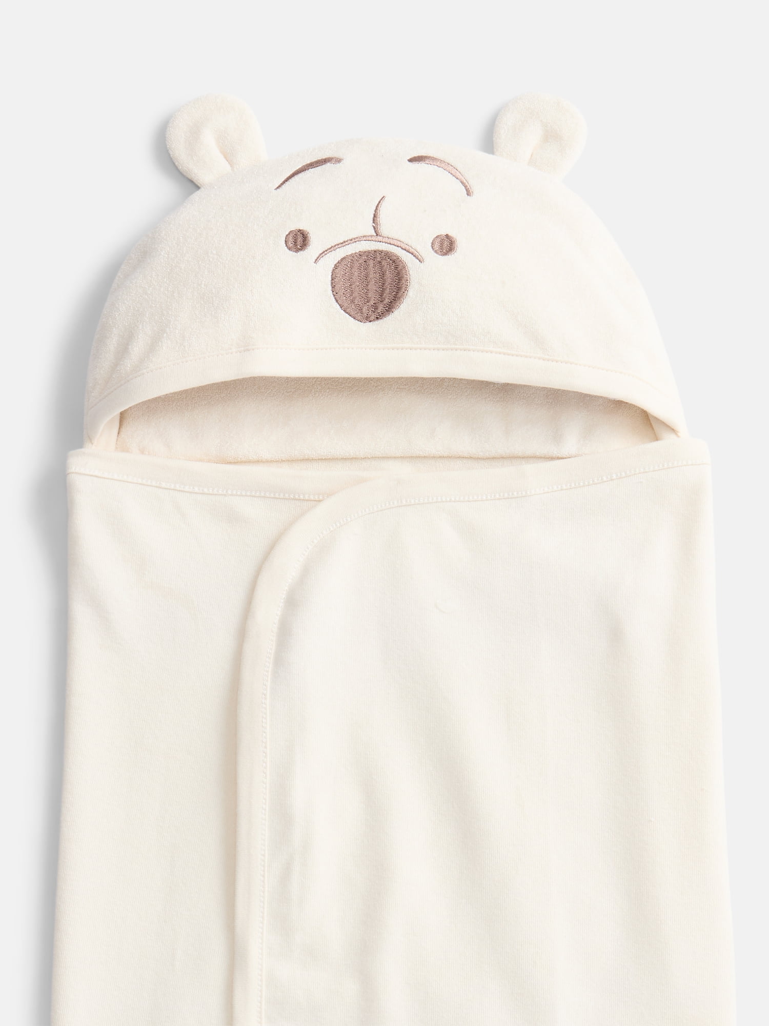 Disney Winnie the Pooh Infant Baby Bath Set with Hooded Towel and Washcloths, 3-Piece, One Size