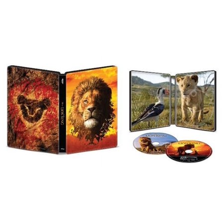 Pre-Owned The LION KING LIMITED-EDITION COLLECTIBLE STEELBOOK (4K ULTRA HD + BLU-RAY, 2019)