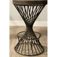 thumbnail image 3 of Hillsdale Kanister 26" Wood Modern Counter Stool in Gray Finish, 3 of 3