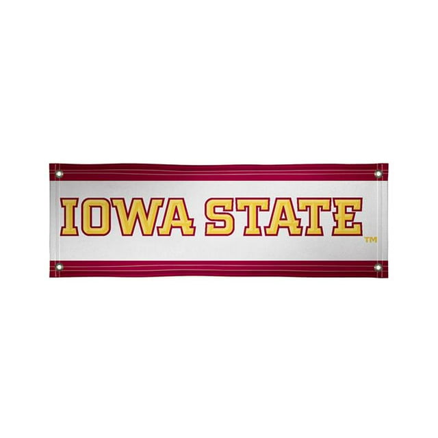 Victory 810022IAS-001 2 x 6 ft. Iowa State Cyclones NCAA Vinyl Banner