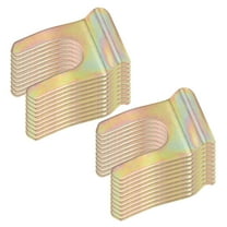 HOMEMAXS 20pcs Brake Line Clips Hand Brake Cable Clamp Brake Line Retainer U Shaped Brake Hose Bracket Lock Hose Retaining Clip For Trucks Cars Vehicles