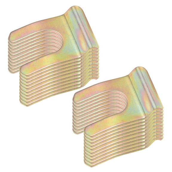 HOMEMAXS 20pcs Brake Line Clips Hand Brake Cable Clamp Brake Line Retainer U Shaped Brake Hose Bracket Lock Hose Retaining Clip For Trucks Cars Vehicles