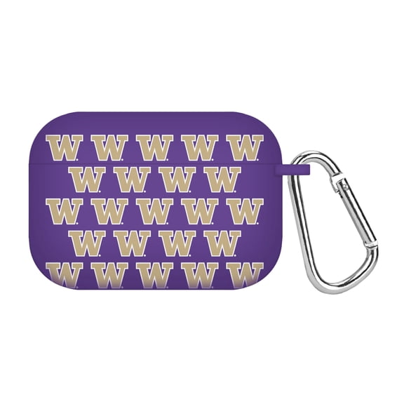 Washington Huskies HD Case Cover Compatible with Apple AirPods Pro 1 & 2 - Repeating by Affinity Bands