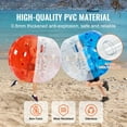 thumbnail image 4 of KFFKFF 2-Pack Inflatable Bumper Balls 5FT/1.5M Sumo Zorb Balls for Teens and Adults, 4 of 9