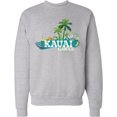 thumbnail image 2 of Inktastic Kauai Hawaii Tropical Vacation Adult Sweatshirt, 2 of 4