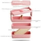 thumbnail image 2 of Lunch Box 3 Niveles Topper De 1000ml Lonchera Con Cubiertos, 2 of 5