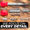 thumbnail image 4 of Automatic Center Punch for Metal - 5 Inch Spring Loaded Center Punch Tool Metal Punch Tool Center Punch Spring Loaded Window Punch Automatic Center Punch Tool - Spring Punch Tool Adjustable Wood Punch, 4 of 6