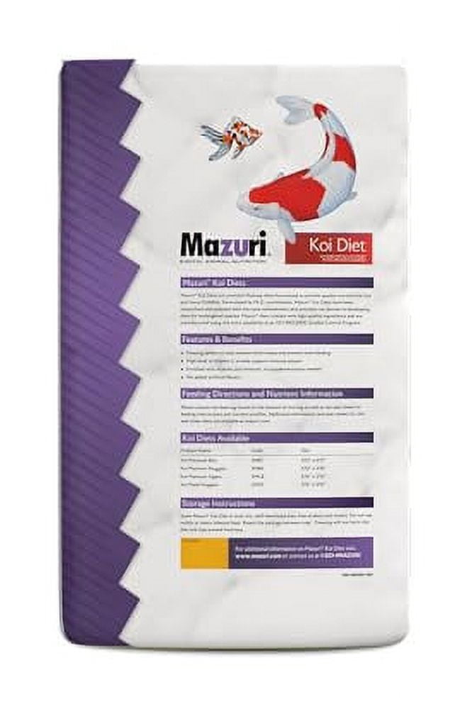 Mazuri | Koi Floating Pond Nuggets| 20 Pound (20 lb.) Bag