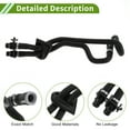thumbnail image 4 of Unique Bargains No.LR004074 HVAC Heater Hose Assembly for Land Rover Discovery Sport 2015-2020 Good Sealing Black Engine Radiator Hose Rubber 1 Pc, 4 of 7