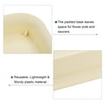 thumbnail image 4 of Uxcell Plastic Rectangular Flower Drip Tray 3pcs Beige 22.44x8.66”, 4 of 5