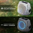 thumbnail image 2 of Altavoces Rock alimentados por energía solar uuffoo, paquete de 2, resistentes al agua, 2 of 7