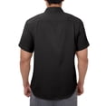 thumbnail image 5 of Youclos Men's Linen Shirt Short Sleeve Button Down with Pocket, 5 of 6