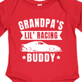 thumbnail image 4 of Inktastic Grandpas Lil Racing Buddy Boys or Girls Long Sleeve Baby Bodysuit, 4 of 5