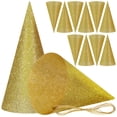 thumbnail image 1 of 12 gorros de cumpleaños con purpurina para fiestas de niños y adultos FRCOLOR HaoMX16299416, 1 of 6