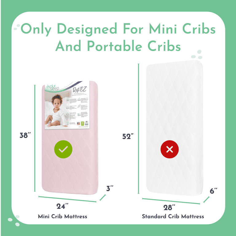 Newton mini crib mattress 2025