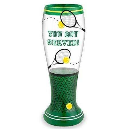 Epic Products You Got Served Hand-Decorated Pilsner Glass, Multicolor