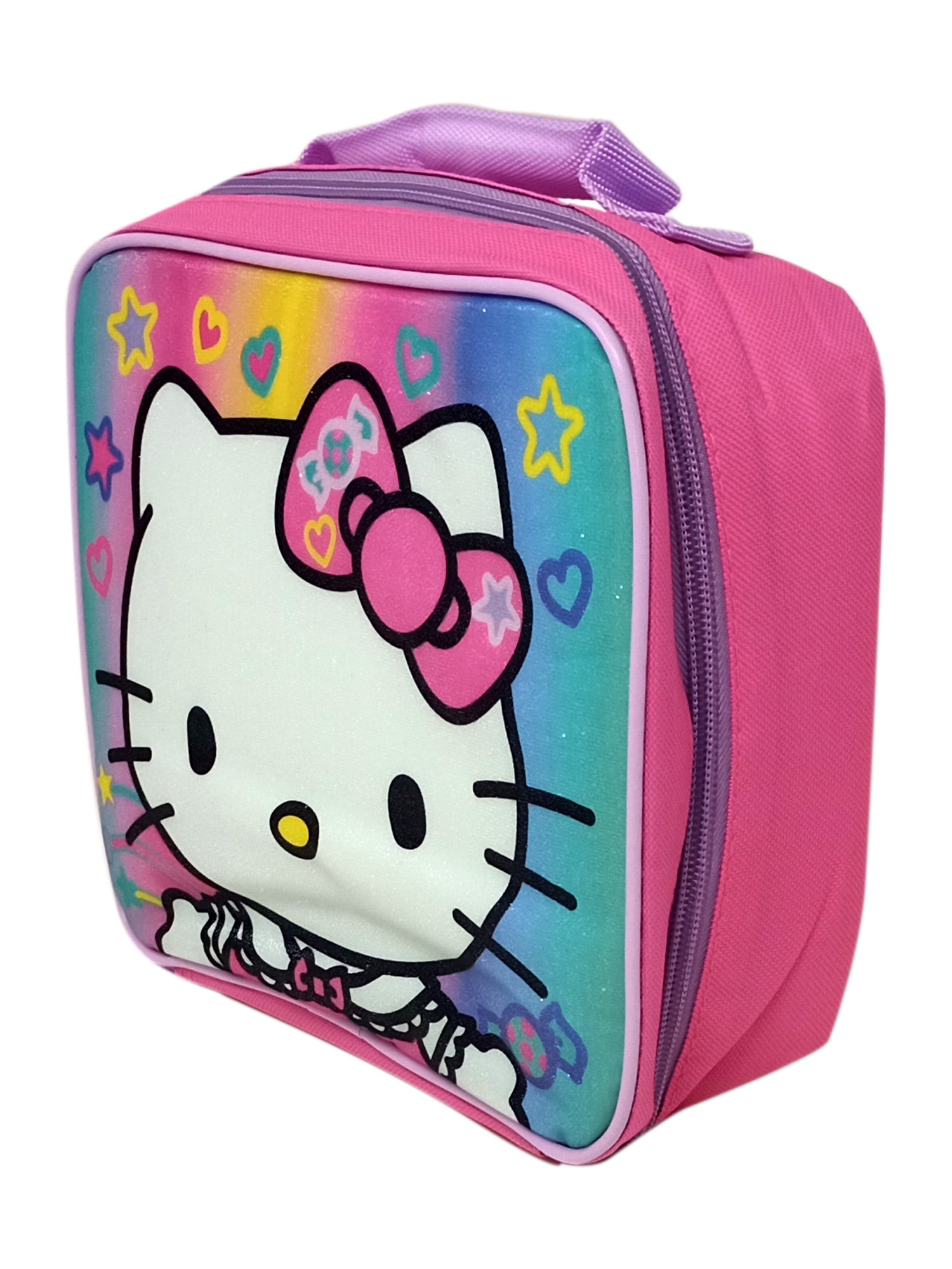 Skater Hello Kitty Insulated Lunch Bag As Shown in Figure One Size