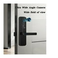 thumbnail image 6 of Wifi Digital Electronic Smart Door Lock with Biometric Camera IC Card Password Key Unlock for Home, 6 of 6